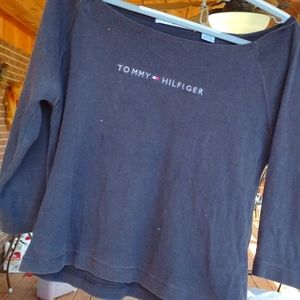 Tommy Hilfiger long sleeve crop top